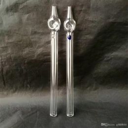 Hookahs Pointed pipe glass bongs accessories , Colorful Pipe Smoking Curved Glass Pipes Oil Burner