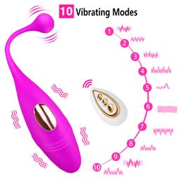 Vibrators Panties Wireless Remote Control Vibrator Vibrating Eggs Wearable Balls Vibrator G Spot Clitoris Massager Adult Sex Toy for Women 230314