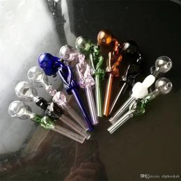 Smoking Pipes Mixed color beauty pot ,Wholesale Bongs Oil Burner Pipes Water Pipes Glass Pipe Oil