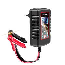 12V 6V Pulse Repair Car Battery Charger LEB Digital 2A Full Automatic Lead Acid Battery Charger For Motorcycle Kids Toy Car