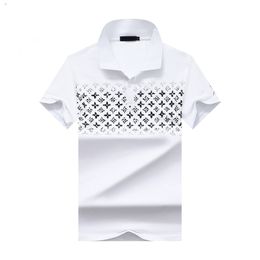 2023 Mens Stylist Polo Shirts Men's Polos Designer 100% Cotton Clothing Short Sleeves Fashion Summer T-Shirts 3xl