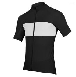 Racing Jackets Hygroscopic And Sweat Releasing Men's Cycling Jersey Breathable Short Sleeves Bicycle Clothes Mountain Bike Clothing