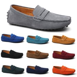 men casual shoes Espadrilles triple black navy brown wine red taupe Sky Blue Burgundy mens sneakers outdoor jogging walking twenty one