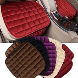 Car Seat Covers Cover Winter Warm Cushion Anti-slip Universal Front Chair Breathable Pad For Vehicle Accessories 50x50cm