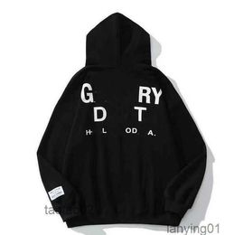 American Hoodies Man Galleryes Dept Sweater Sweaters 2023 Fashion Hoodie Los Angeles Exclusive Printed High Gram Weight Cotton Terryd226q3yi