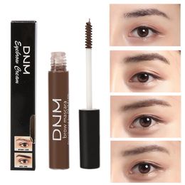 5 Colours Eyebrow Cream Natural Easy to Wear Eye Brow Tattoo Pen Brush Long Lasting Waterproof Eyebrow Enhancers