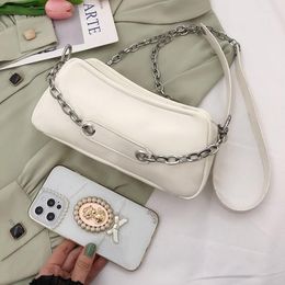 Evening Bags 2023 Trendy Fashion Western Style Chain Small Square Bag Texture All-match One-shoulder Messenger Women's