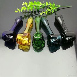 Smoking Pipes Hot-selling cartoon-shaped glass pipe Wholesale Glass bongs Oil Burner Glass Water