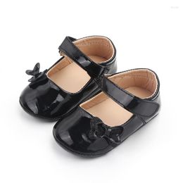 First Walkers Born Baby Girl Shoes Fashion Leather Princess For Toddler Infant Cute Butterfly Knot