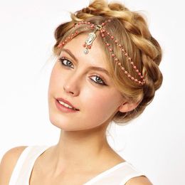 Crystal Pearls Jewellery Bridal Headbands Headpieces For Bride Bridal Wedding Hair Head Pieces Wedding Accessories for Women