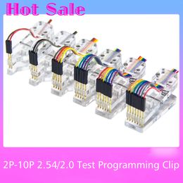 Test Frame PCB Clip Fixture Fixture Probe Download Programme Programming Burn 2.54 2.0 1.27 Single Row Double Row with 30cm Wire