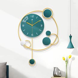 Wall Clocks Design Hall Stylish Kitchen Quartz Creative Clock Special Aesthetic Acrylic Reloj Pared Interior Decor WSW40XP