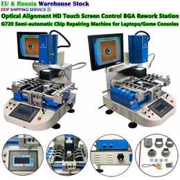 HD Optical Alignment Touch Screen Control BGA Machines G720 Rework Station Semi-automatic for Laptops/Game Consoles Repair 220V