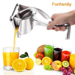 Juicers 2set3set6set Manual Juice Squeezer Aluminium Alloy Hand Pressure Orange Juicer Pomegranate Lemon Squeezer Kitchen Accessories 230314