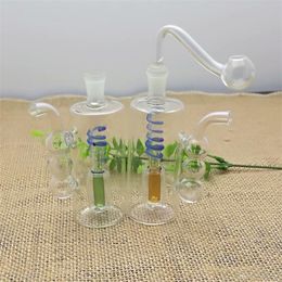 Smoking Pipes External hung gourd Philtre glass cigarette pot Wholesale Glass Hookah, Glass Water Pipe