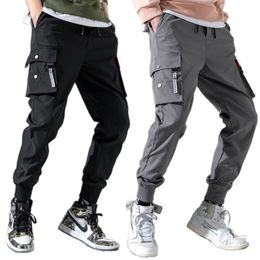 Mens Pants 2023 Spring Cotton Jogger Men Tactical Sportswear Boys Harem Cargo Jogging Trousers Male Tracksuits Plus Size 5xl 230314