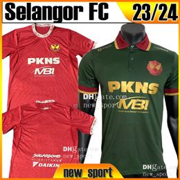 23 24 Selangor FC Soccer Jerseys Fans version Malaysia Super League Oliver Buff 2023 2024 Home Brendan Gan Away Ifedayo Olusegun Brendan Gan Syahmi Football Shirt