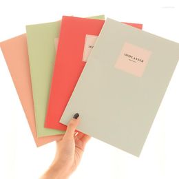 Candy Color Solid B5 Notebook Notepad Creativity Journal Supply School Student Book Girl Gifts Office Stationery