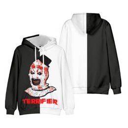 Horror Movie Terrifier 2 3D Print Oversized Women/Men Hoodie Sweatshirt Streetwear Hip Hop Pullover Hooded Jacket Male Tracksuit