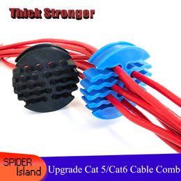 Upgrade category5 /category 6 Network cable Comb Machine Wire Harness Arrangement tidy tools for computer room 24 Wires