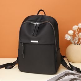 School Bags 14inch computer bag women's backpack fashion large capacity schoolbag oxford cloth business travel 230314