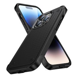 Rugged Armour Phone Cases For iPhone 14 Plus 13 Pro Max 12 11 XR Samsung S23 Ultra S22 A14 A54 A03S MOTO G Power 5G Google Pixel 7 Heavy Duty Shockproof Protection Cover