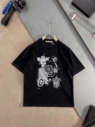 DUYOU Oversize T shirt with Vintage Jersey Wash Letters 100% Cotton T-Shirt Men Casuals Basic T-shirts Women Quality Classical Tops DY8990