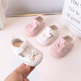 First Walkers Spring and Summer Casual Baby Girl Breathable Non-slip Toddler Shoes 0-1 Years Old Baby Shoes Cute Princess Shoes 230314