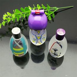 Smoking Pipes Cute Porcelain Doll Glass Alcohol Lamp Glass Bongs Oil Burner Pipes Water Pipes Oil