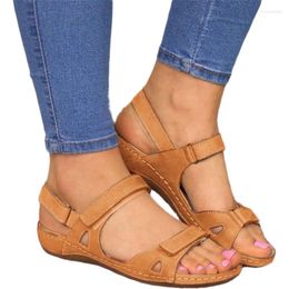 Sandals Women 2023 Soft Stitching Ladies Comfortable Flat Open Toe Beach Shoes Woman Footwear FastShip