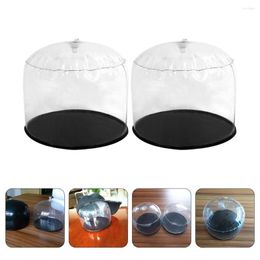 Hooks 2pcs Plastic Hat Display Holder Inflatable Cap Support Wig Stands Baseball Caps Shaper For Home Shop