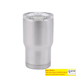 14oz Car Cup Double Walls Stainless Steel Insulated Vacuum Tumblers Water Wine Beer Mugs MiNi Car Cups with Sliding