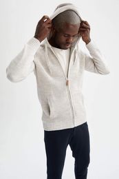 Men's Sweaters Man 2023 Autumn Winter Tricot Slim Fit Cardigan / Bolero Sweater Casual Mens Clothing Season