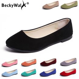 GAI Dress Plus Size 35-43 Women Candy Colour Spring Woman Slip on Casual Flats Ladies Shoes Autumn Loafer Zapatos Mujer WSH2214 230314 GAI