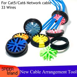 New Cat5 Cat6 Cable Comb for Cable Management Tool for wire organizing Cable straightener tool Category Cable & Wire Organiz