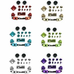 16 in 1 Wireless Controller Parts For Xbox Series S X Controller Buttons Full Set In Solid Colour