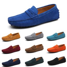 men casual shoes Espadrilles triple black navy brown wine red taupe Sky Blue Burgundy mens sneakers outdoor jogging walking size 40-45 eighty five