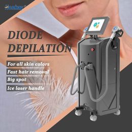 Fast Hair Removal Diodo Laser Epilator 1200W Android Screen Sapphire 755 808 1064nm Permanent Fast Women Men Skins Rejuvenation For All Skin Colours Salon Use