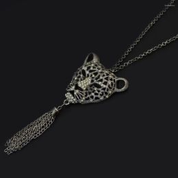 Pendant Necklaces Personalized Color Leopard Necklace Suitable For Bohemian Birthday Gifts Women