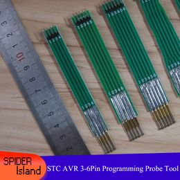 STC AVR Serial Port Download Cable Tool 3P/4P/5P/6P Download Programming Probe thimble test Tixture tool