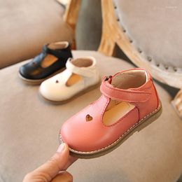 Flat Shoes Baby Leather Hollow Out 2023 Spring Children's Girls Genuine Soft Bottom