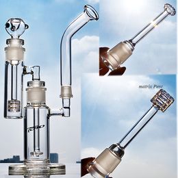 Smoking Pipes TORO Hookahs BIG glass bong Water Pipe heady dab rigs matrix perc ash catcher 18 mm bowl water bongsQ240515