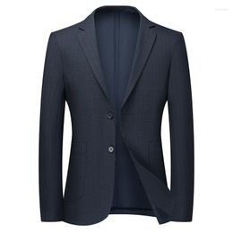 Men's Suits 2023 Spring Blazers Men Brand Jacket Fashion Slim Casual Coats Handsome Business Jackets Men's Thin Blazer Tops 2530