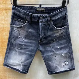DSQ PHANTOM TURTLE Jeans Men Jean Mens Luxury Designer Skinny Ripped Cool Guy Causal Hole Denim Fashion Brand Fit Jeans Man Washed Pants 5173