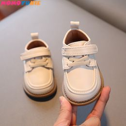 First Walkers Spring Autumn Children Pu Leather Shoes 0-3 Years Kids Casual Shoes Flats Boy Soft Sole Leather Shoes Girls School Student Shoes 230314