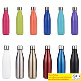17oz Water Bottle Vacuum Insulated Coffee Cup Double Wall 304 Stainless Steel Tumbler Outdoor Sport Costom Logo