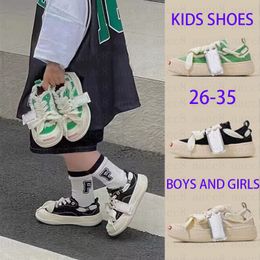 어린이 신발 Smilerepublic 트레이너 스니커 캐주얼 야외 산책 여름 디자이너 어린이 신발 스포츠 신발 크기 26-35 LDOE3