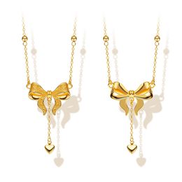 Necklace For Women Designer Jewelry Butterfly Love Charms For Jewelry Womens Making Plated Dainty Gold Chain Ladies Fashion Luxury Necklaces YW0003247