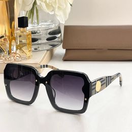 Classic Retro Sunglasses Polarized Side Letter Printed Sun Galsses Big Square Fame Gafas De Sol Invisible Lattice Eyewear 5133 Occhiali