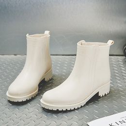 Lady boot Tire Storm tire Thick boots leather crystal outdoor ankle fashion non slip designer platform boot pty35t